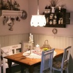 Kleine Essecke im Wohnzimmer 